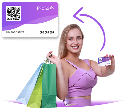 Cartão PPaSS NFC e QRCode